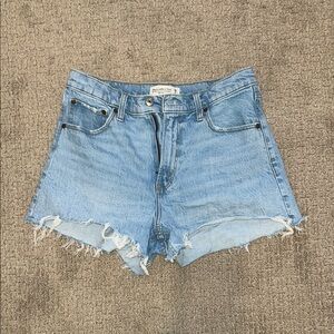 Abercrombie & Fitch Light Blue Jean Shorts
